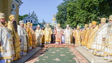 Kiev-Pechersk Lavra meets Athos icons and honors the Holy Princess Olga (VIDEO)