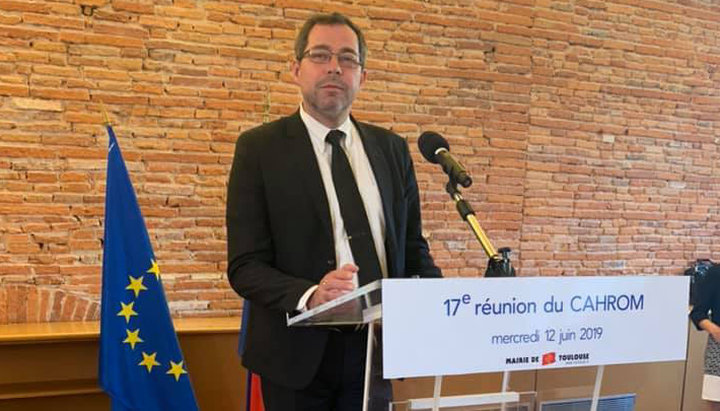 Head of the Department for Religious Affairs and Nationalities of the Ministry of Culture Andrei Yurash. Photo: Facebook