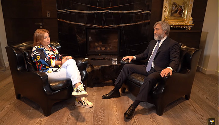 Deputy of the Verkhovna Rada of Ukraine Vadim Novinsky. Photo: a video screenshot of the YouTube channel “Vlast vs Vlashchenko”