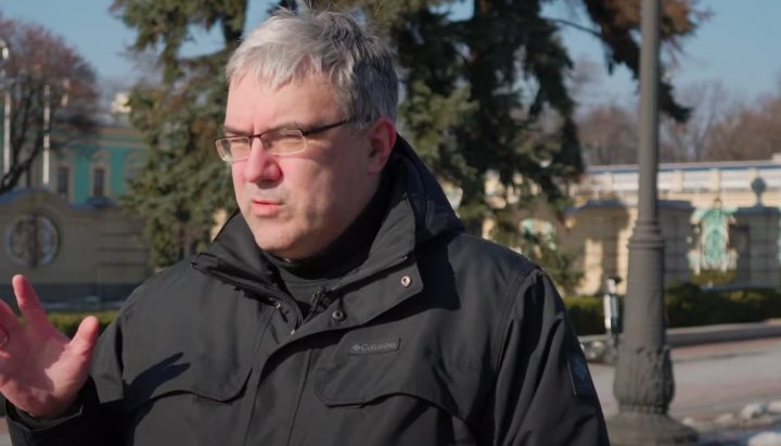 Rostislav Pavlenko. Photo: screenshot from the DeterctorUA youtube channel