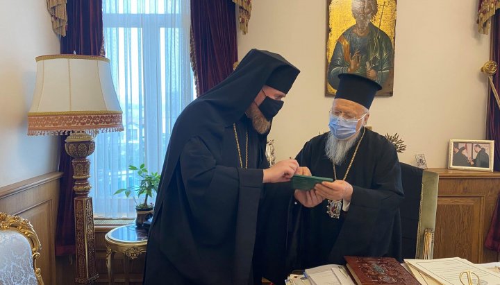 OCU delegation visits Phanar and meets with Patriarch Bartholomew