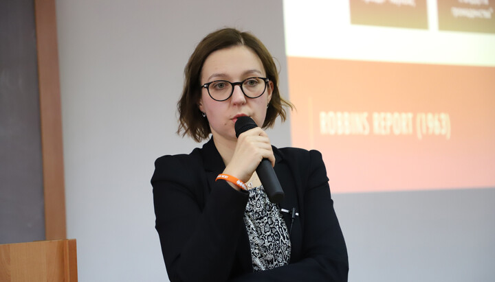 An MP of the Holos faction, Iryna Sovsun. Photo: lpnu.ua