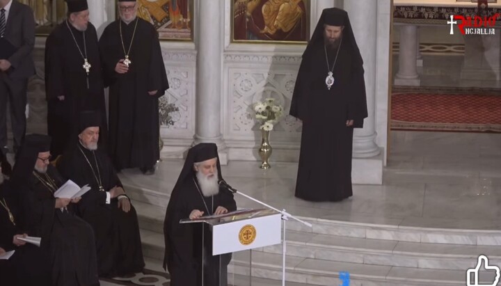 Fjala e Mitropolitit të Apollonisë dhe Fierit Hirësi Nikolla në ditën e Fronëzimit të Kryepiskopit Imzot Joanit